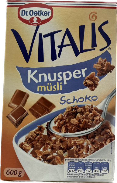 Knusper Müsli Schoko