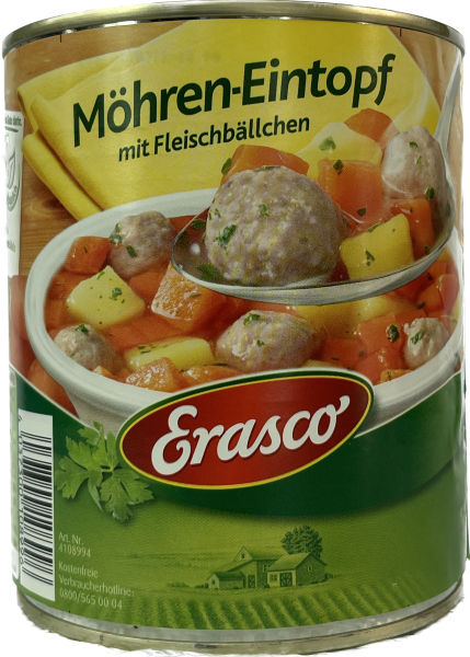 Möhren Eintopf mit Fleischbällchen