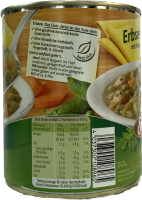 Erbsen-Eintopf mit Fleischbällchen