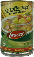Kartoffel-Topf mit Würstchen